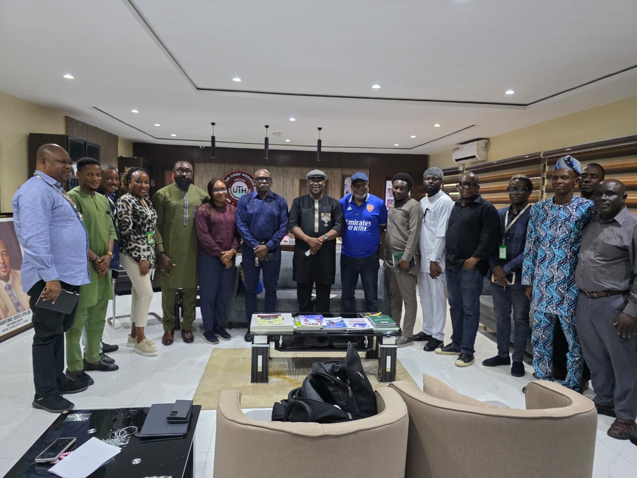 UNITED STATES CENTER FOR DISEASE CONTROL AND PREVENTION (US CDC) DELEGATION COMMENDS THE MANAGEMENT OF UNIOSUN TEACHING HOSPITAL'S REMARKABLE TRANSFORMATION.