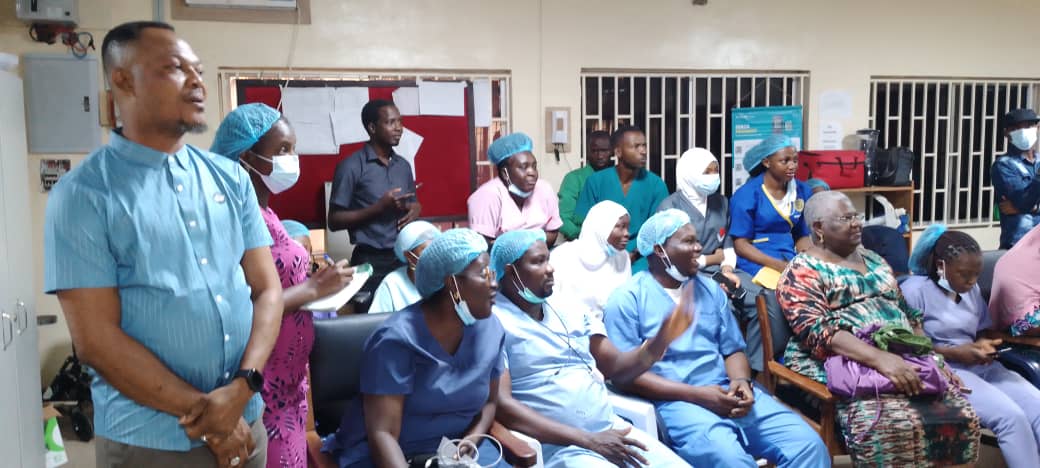 JNC INTERNATIONAL LIMITED TRAINS ANAESTHESIA/ICU STAFF OF UTHO